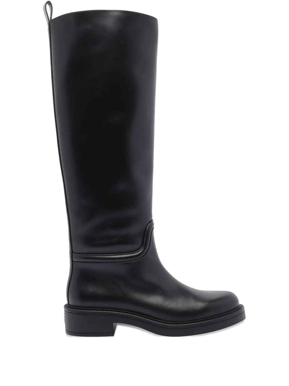 Stuart Weitzman leather boots Black