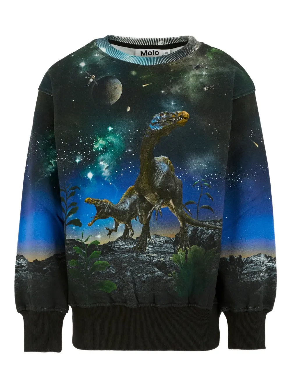 Molo dinosaur-space-print sweatshirt | Boys Hoodies & Sweatshirts | Image 2