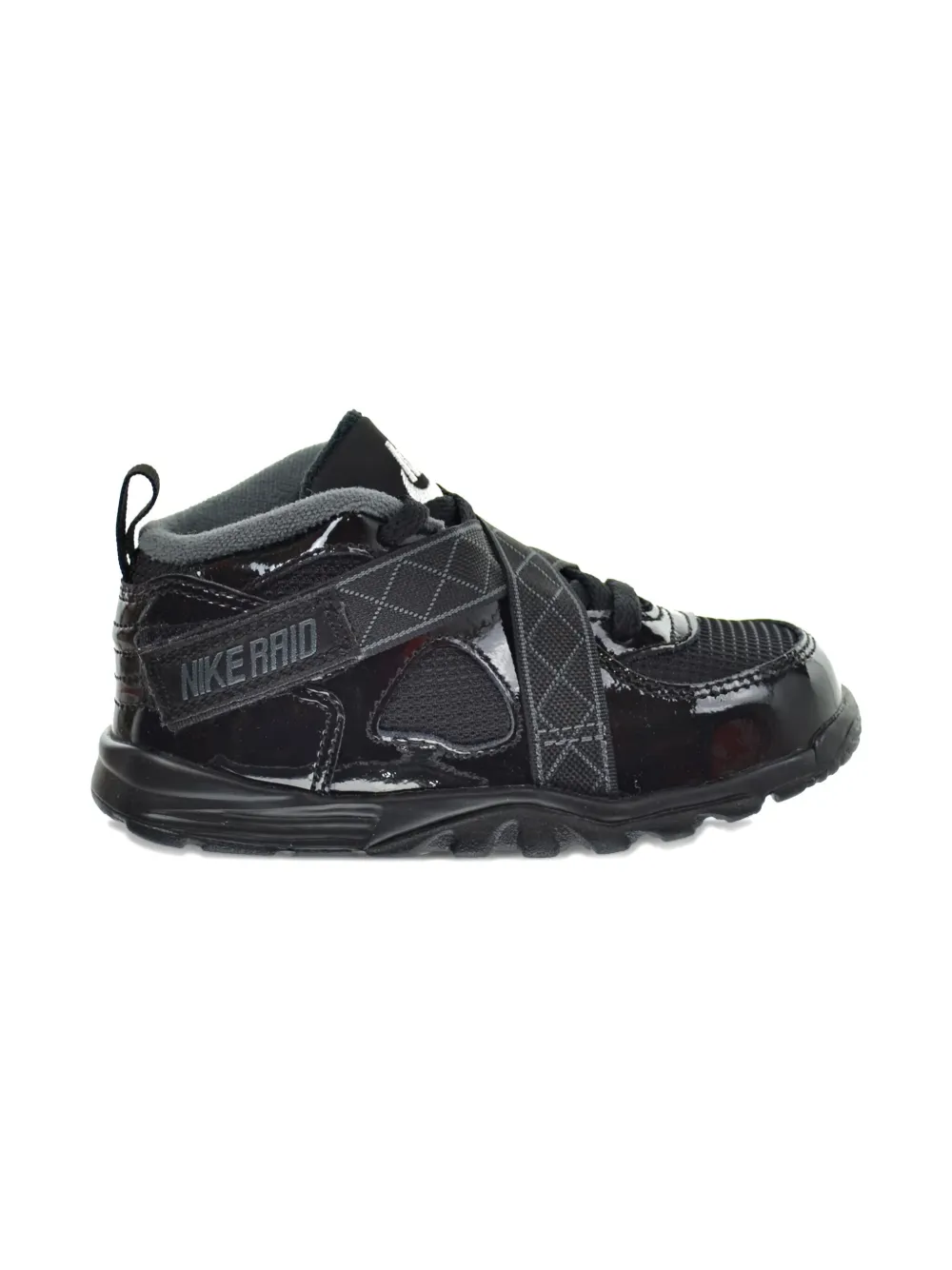 Nike Kids Raid "Black Dark Grey White" sneakers