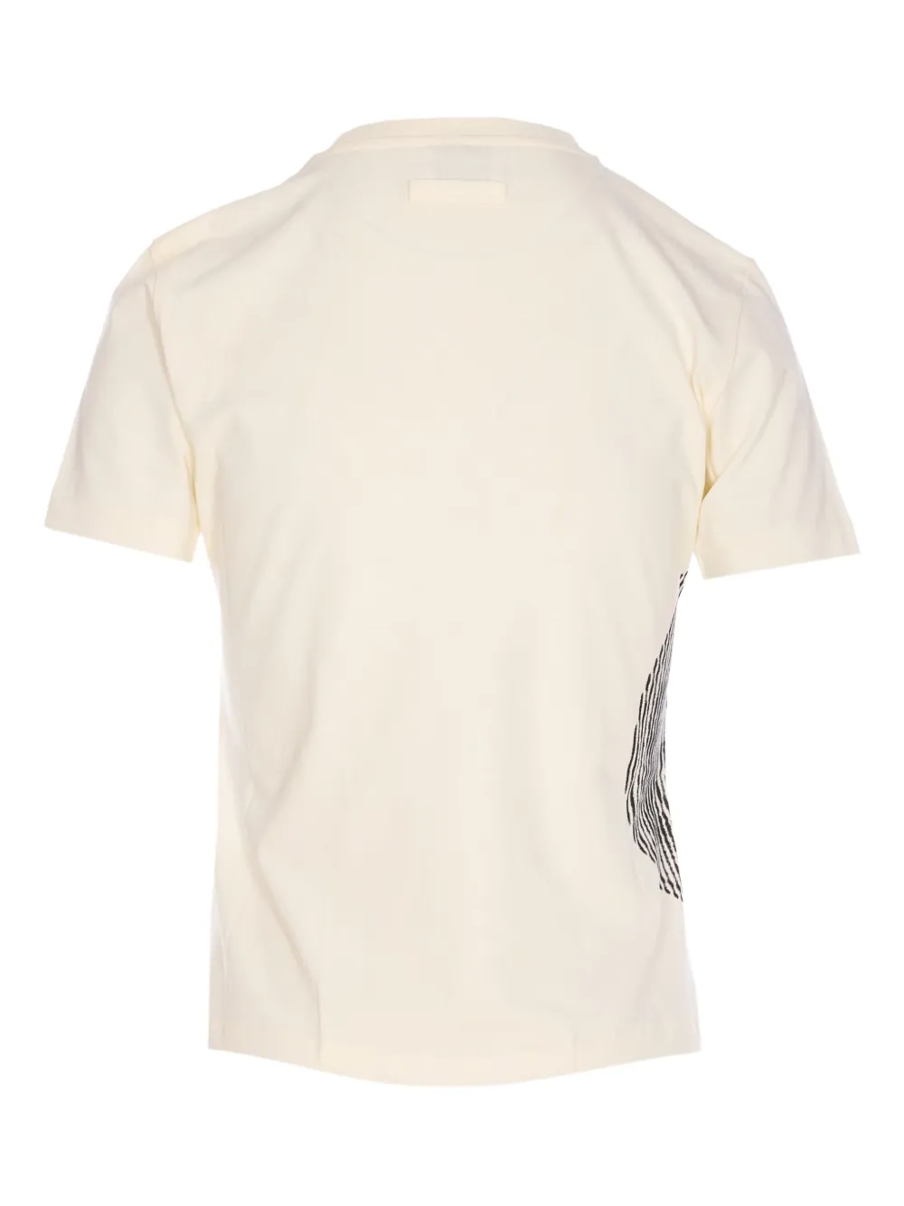 Jean Paul Gaultier Logo-print Cotton T-shirt In Neutral