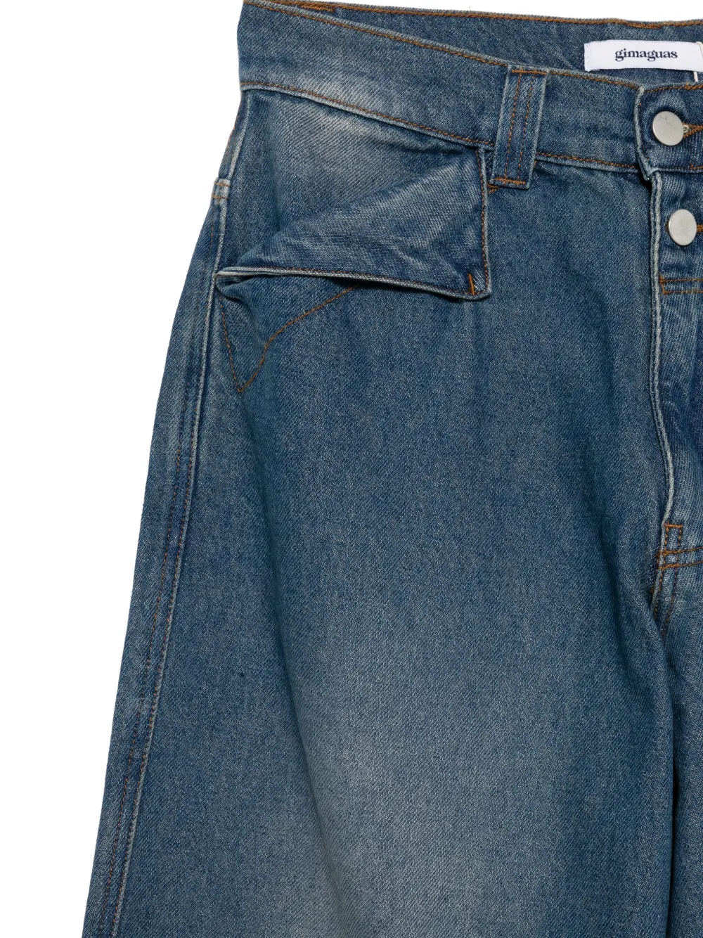 Gimaguas Jeans met dubbele zak Blauw