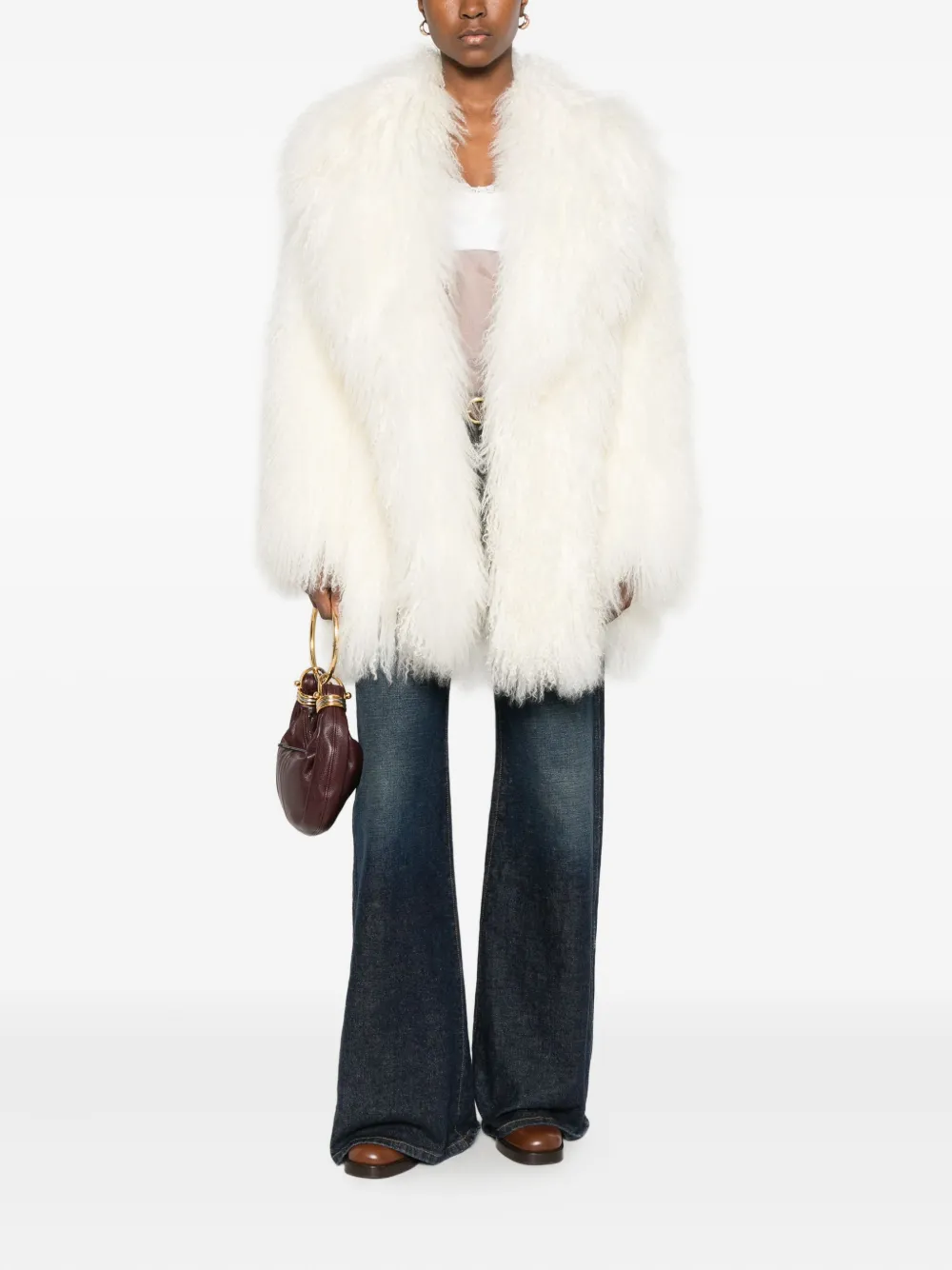 Numerootto Iside faux fur coat | Faux Fur & Shearling Coats | Image 2