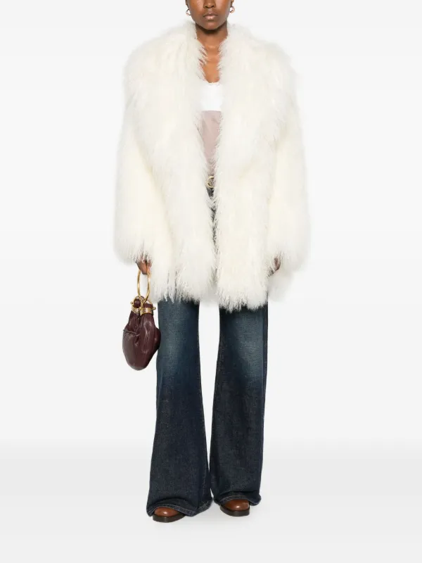 LAMDY ファーコート ホワイト LAMDY ファーコート ホワイト