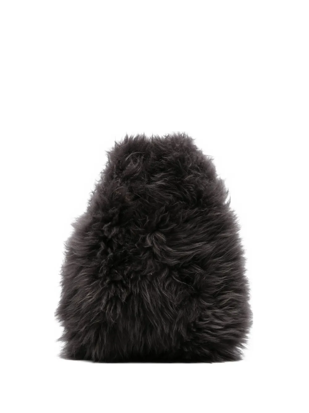 Simonetta Ravizza shearling shoulder bag | Grey | Image 1