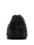 Simonetta Ravizza shearling shoulder bag - Grey