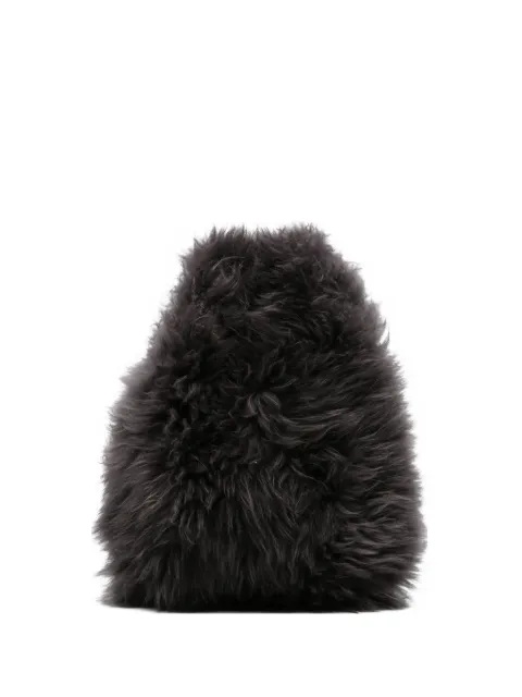 Simonetta Ravizza shearling shoulder bag