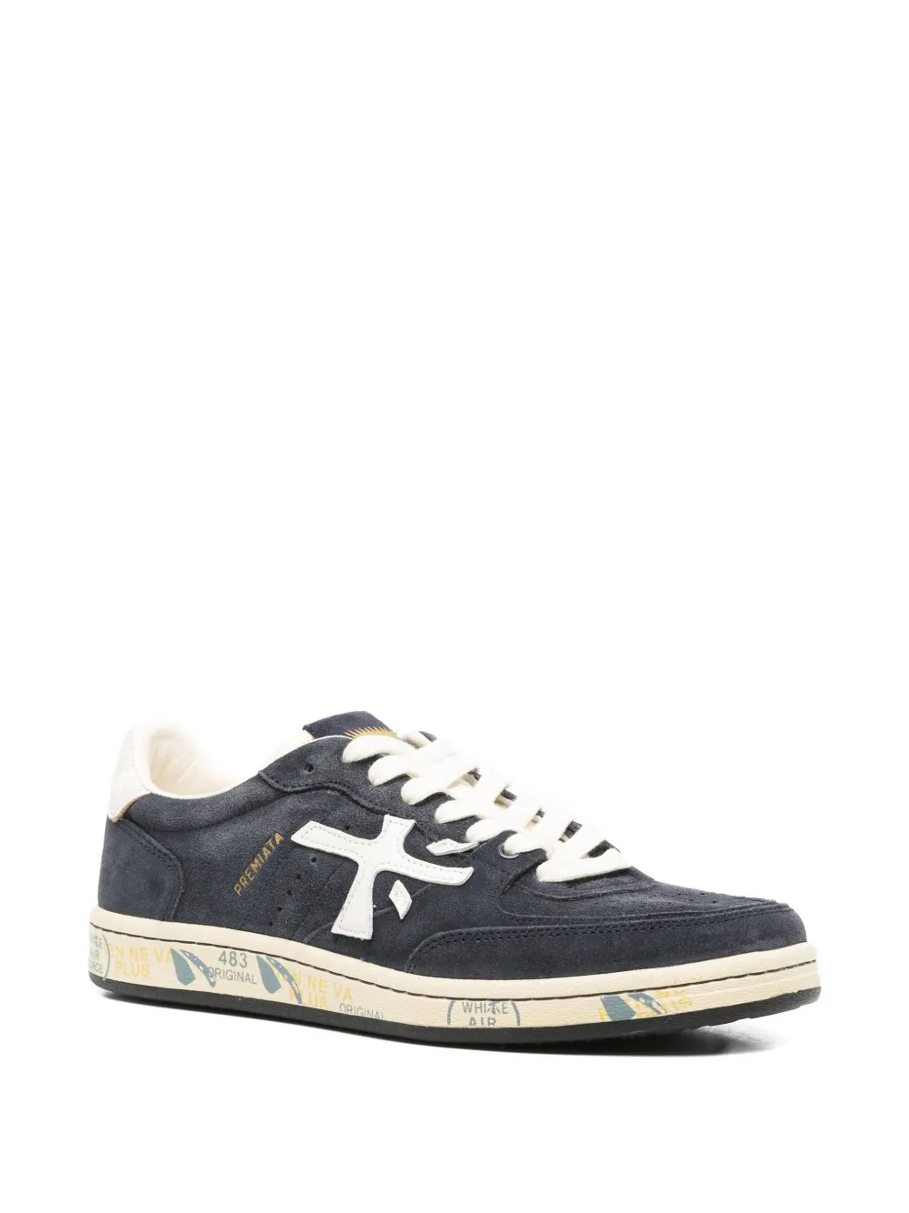 Premiata suede-leather sneakers | Low-Tops | Image 2