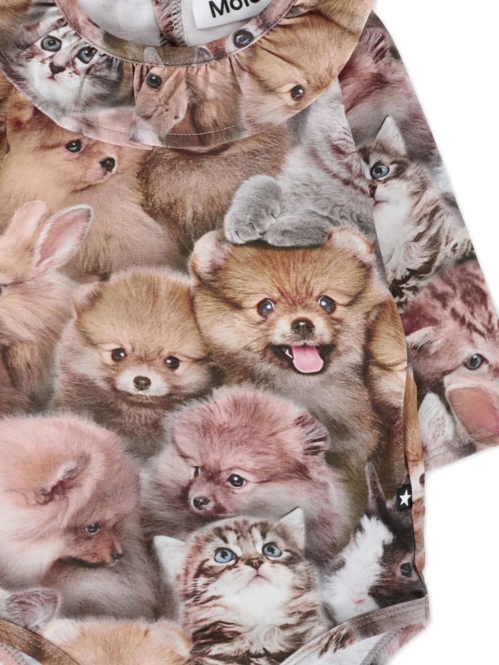 Molo Freya romper Bruin