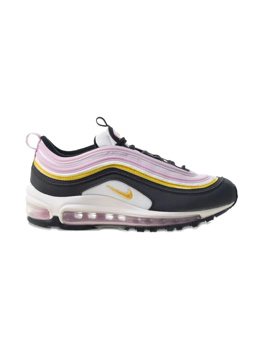 Nike Kids Air Max 97 "Black Dark Sulfur" sneakers Pink