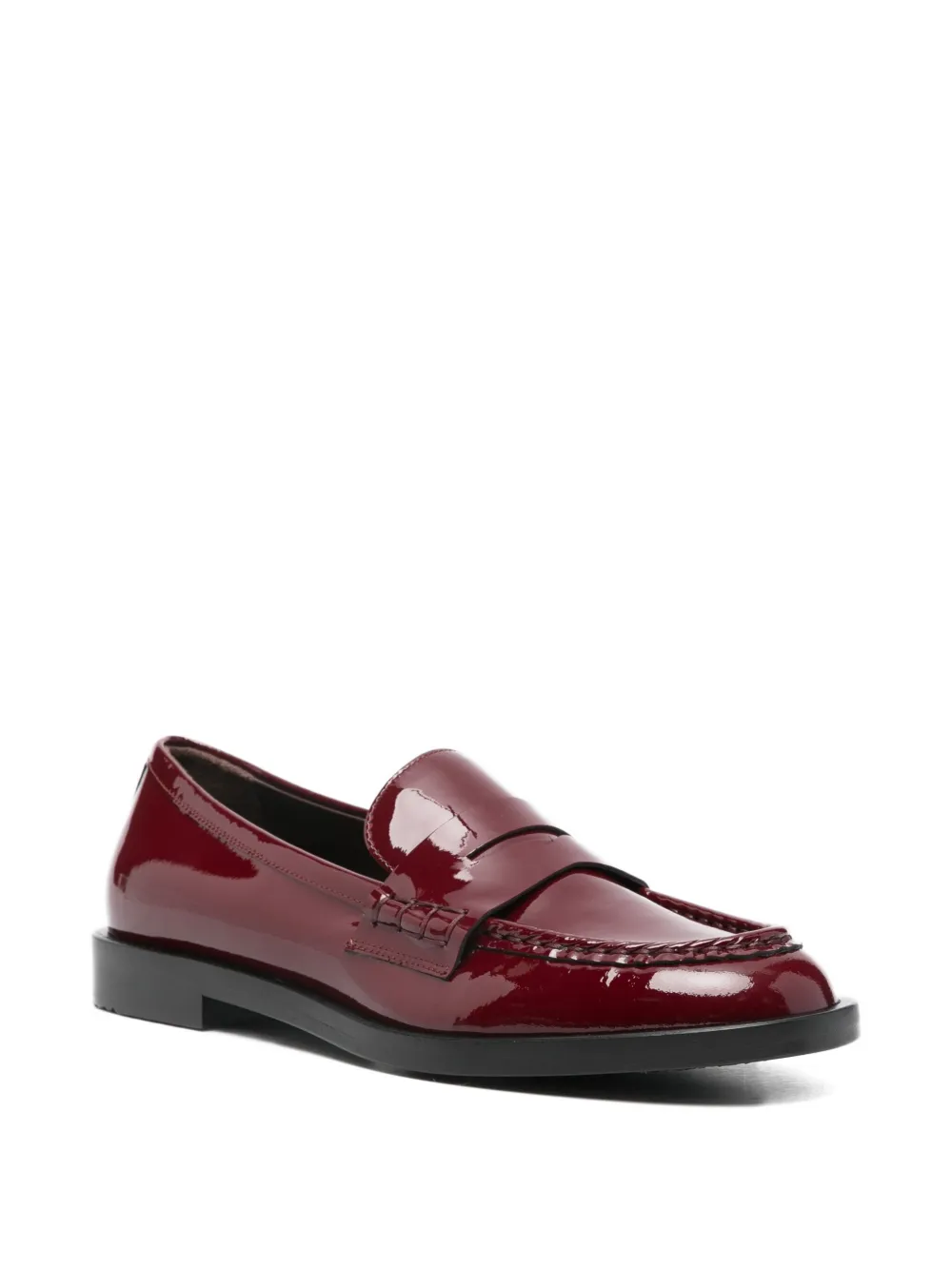 Roberto Festa Loafers van lakleer Rood