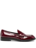 Roberto Festa patent-leather loafers - Red