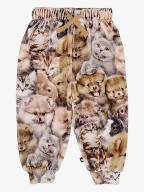 Molo SImeon graphic-print trousers