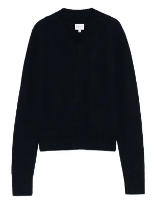 Moncler Vネック プルオーバー | ブラック | FARFETCH JP