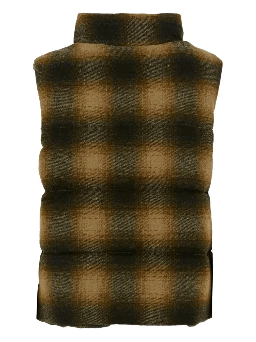 Molo plaid padded gilet | Boys Waistcoat & Gilet | Image 2