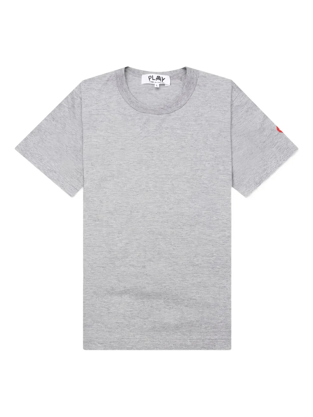 Comme Des Garçons Play cotton T-shirt | Grey | Image 1