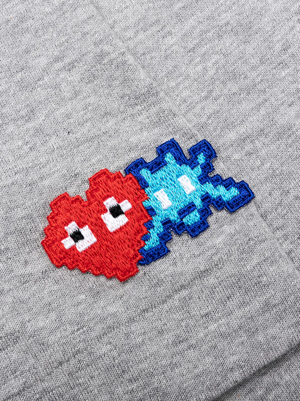 Comme Des Garçons Play Katoenen T-shirt Grijs