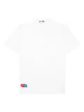 Comme Des Garçons Play x Invader pixel-heart polo shirt - White