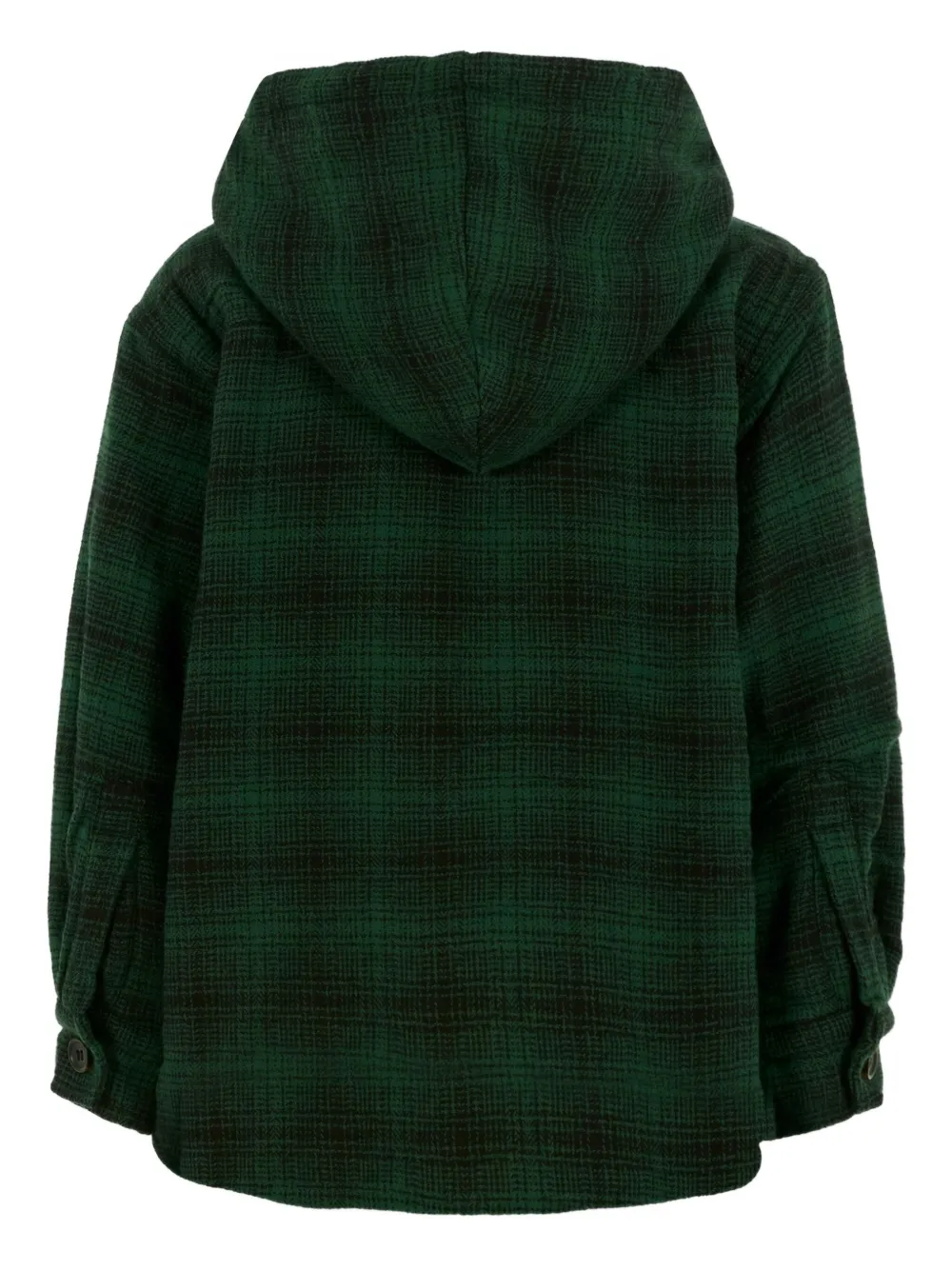 Molo hooded checked shirt jacket | Shirts | Image 2