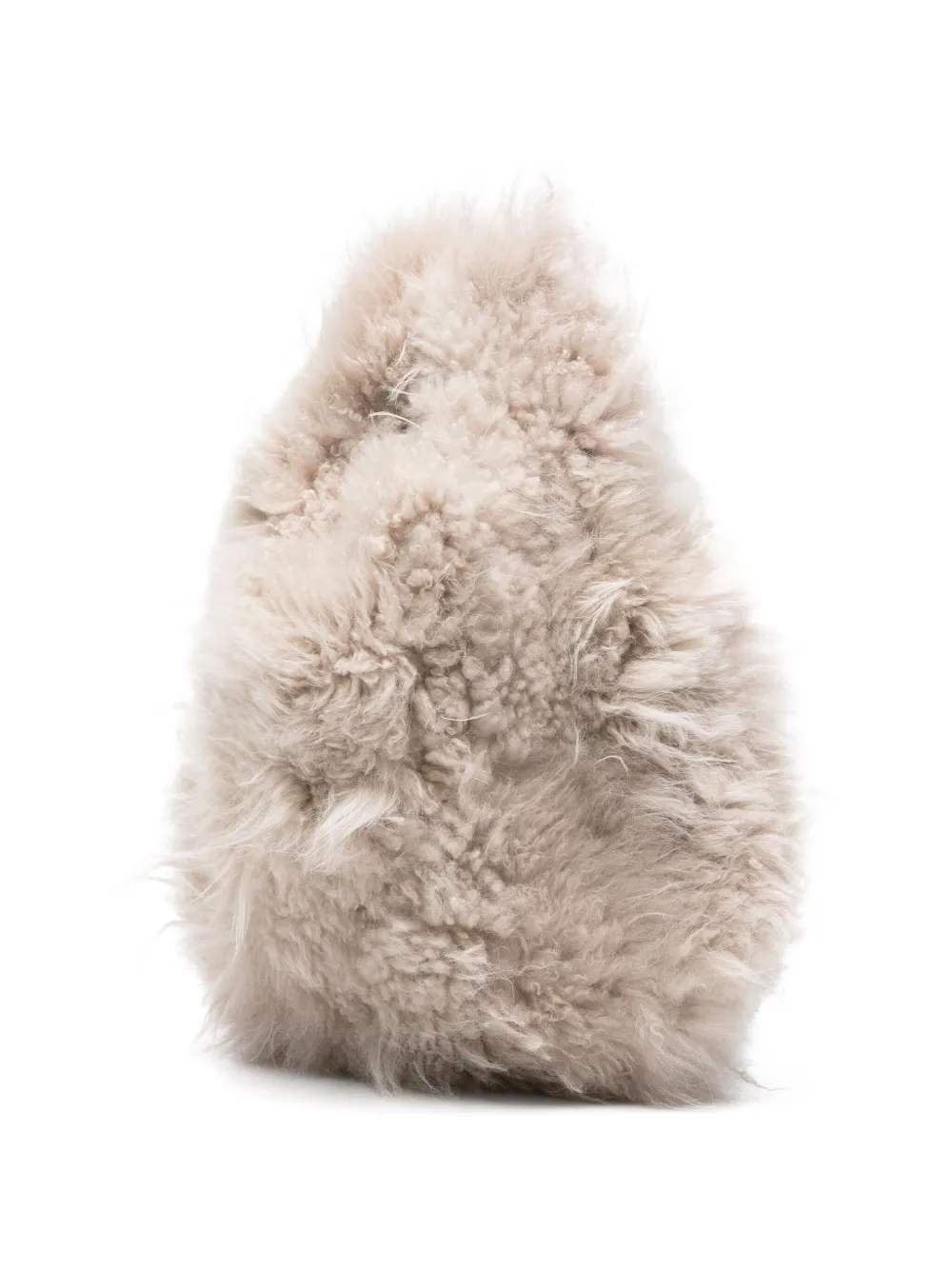 Simonetta Ravizza Furrissima Tote Bag In White