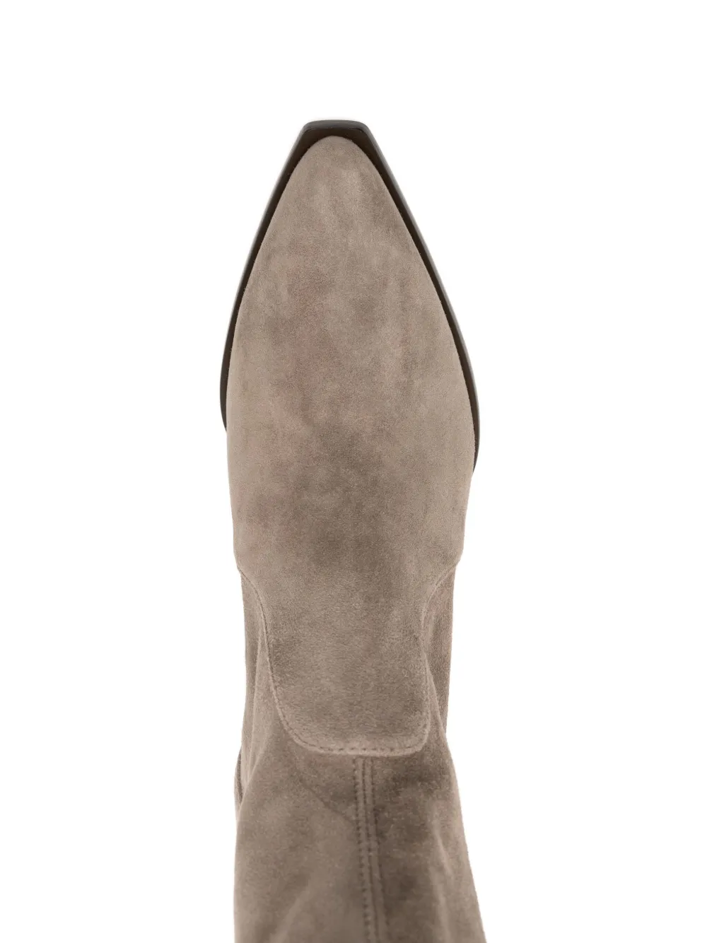 Stuart Weitzman 80mm Jolene pointed-toe sock boots Neutrals