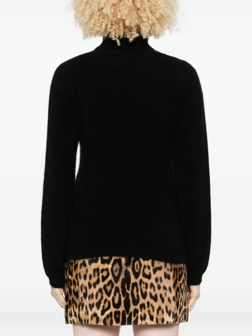 P.a.r.o.s.h Turtleneck Sweater In Black