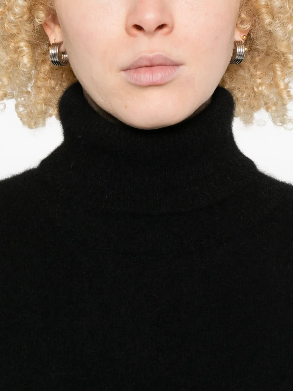 P.a.r.o.s.h Turtleneck Sweater In Black