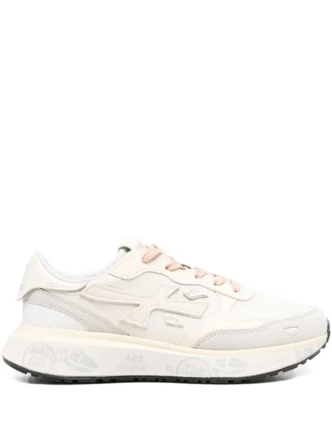 Premiata leather-panel sneakers