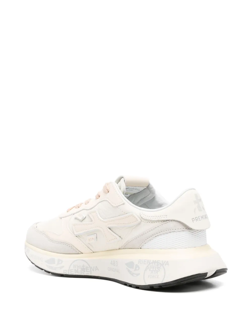 Premiata Sneakers met vlakken Beige