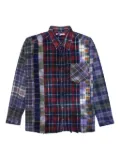 Needles Rebuild 7 Cut patchwork shirt - Red