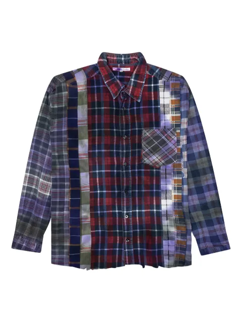Needles Rebuild 7 Cut patchwork shirt