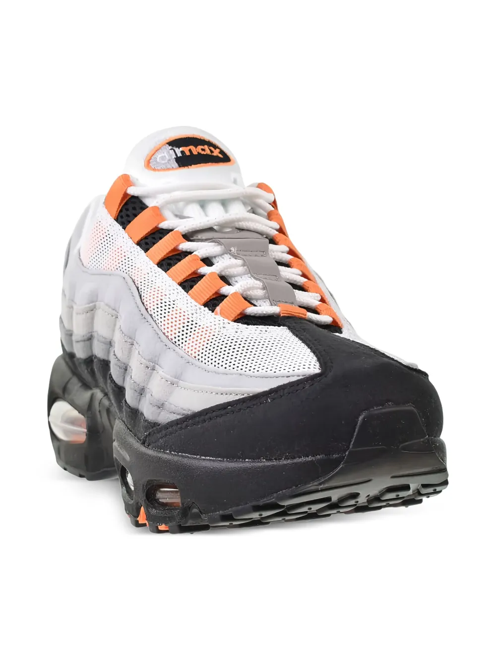 Nike Kids Air Max 95 "Black/Bright Mandarin" sneakers | White | Image 1