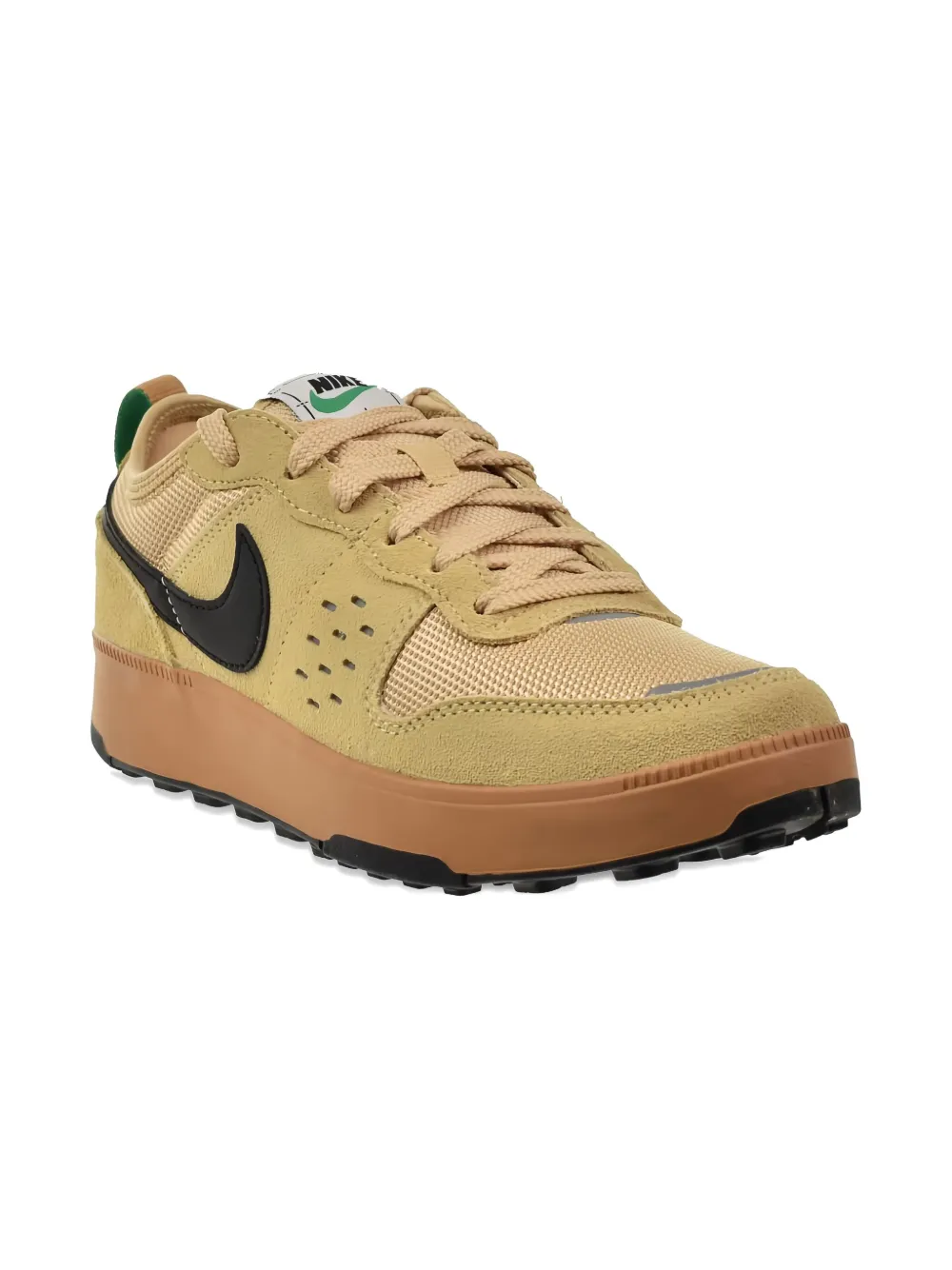 Nike Kids C1ty "Flax/Sesame/Stadium Green/Black" sneakers | Brown | Image 1