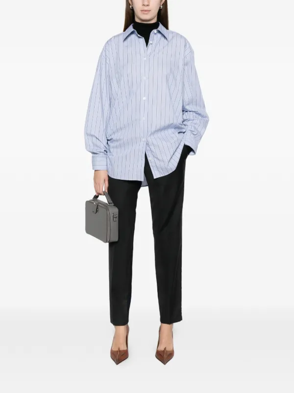 pradaカラーブロックパンツ Prada Pre-Owned 2000s カラーブロック パンツ | ブルー | FARFETCH JP