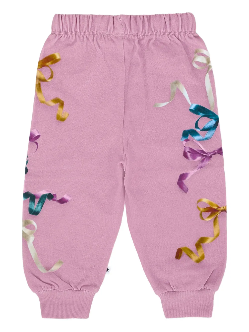 Molo Simeon ribbon-print drawstring trousers | Leggings | Image 2