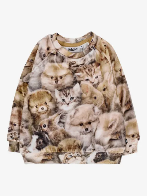 Molo sudadera con animal print
