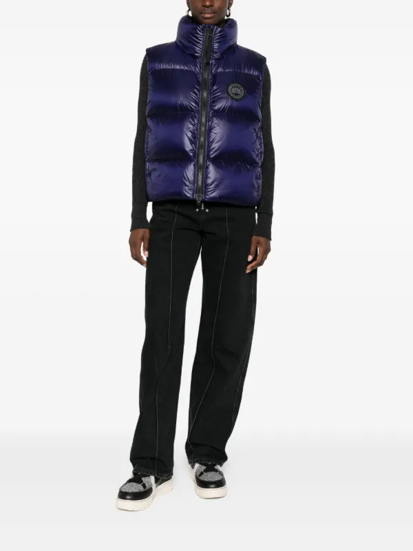 Canada Goose ジップアップ パデッドベスト | ブルー | FARFETCH JP