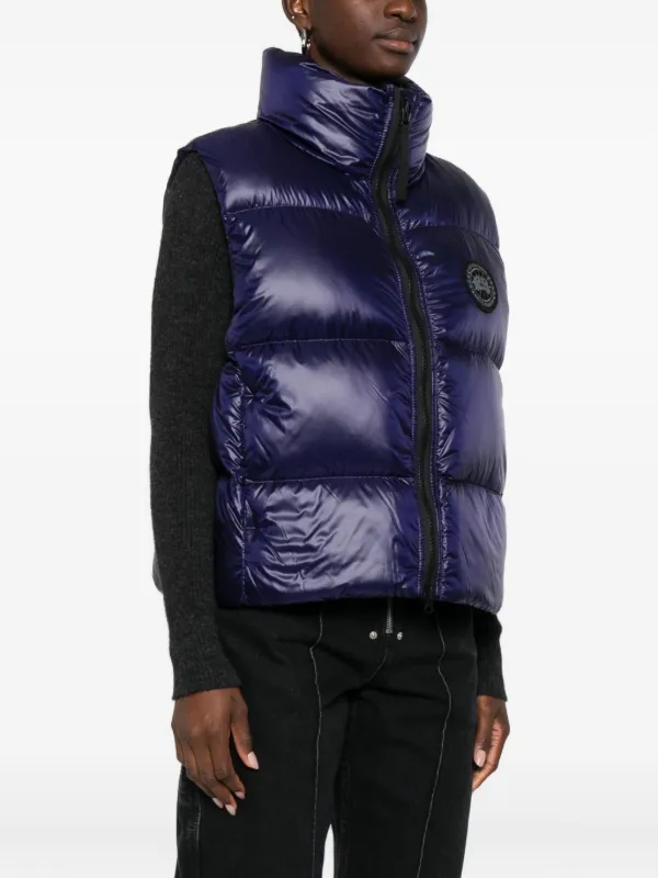 Canada Goose ジップアップ パデッドベスト | ブルー | FARFETCH JP
