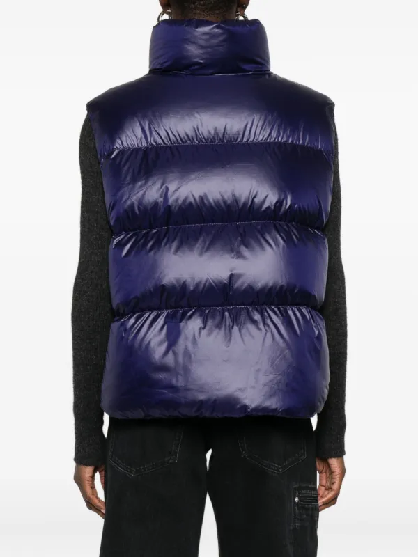 Canada Goose ジップアップ パデッドベスト | ブルー | FARFETCH JP