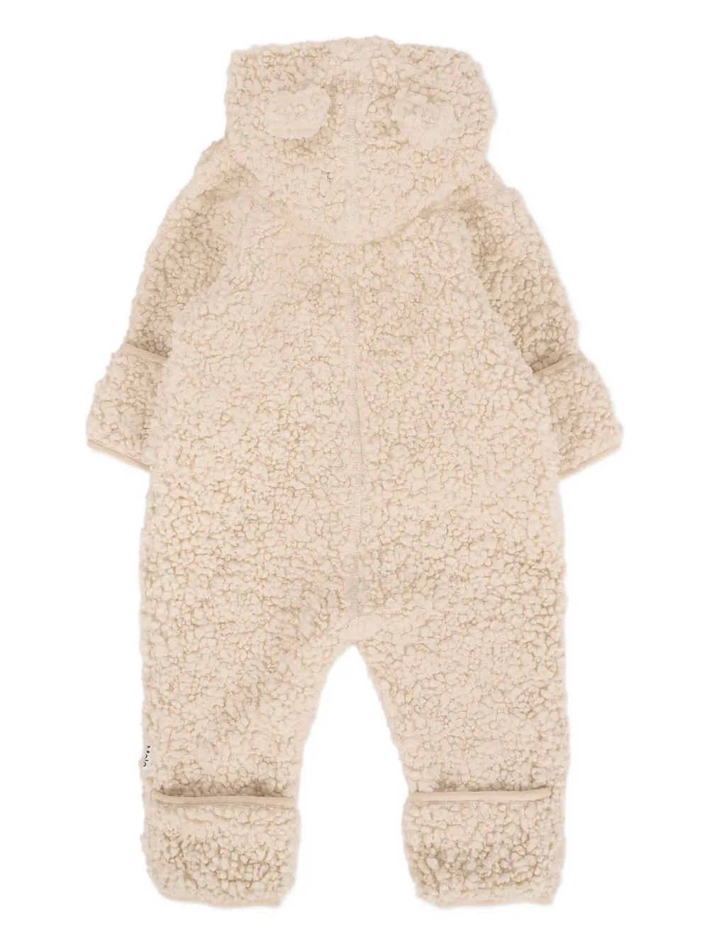 Molo teddy-fleece hooded romper | Rompers | Image 2