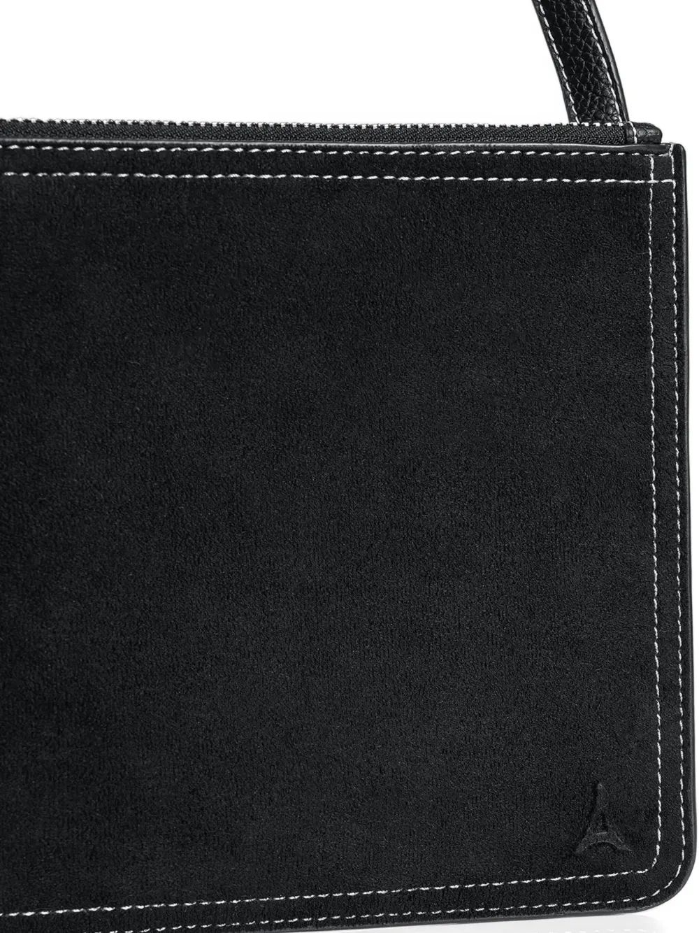 Manière De Voir Elio crossbodytas met contrasterend stiksel Zwart