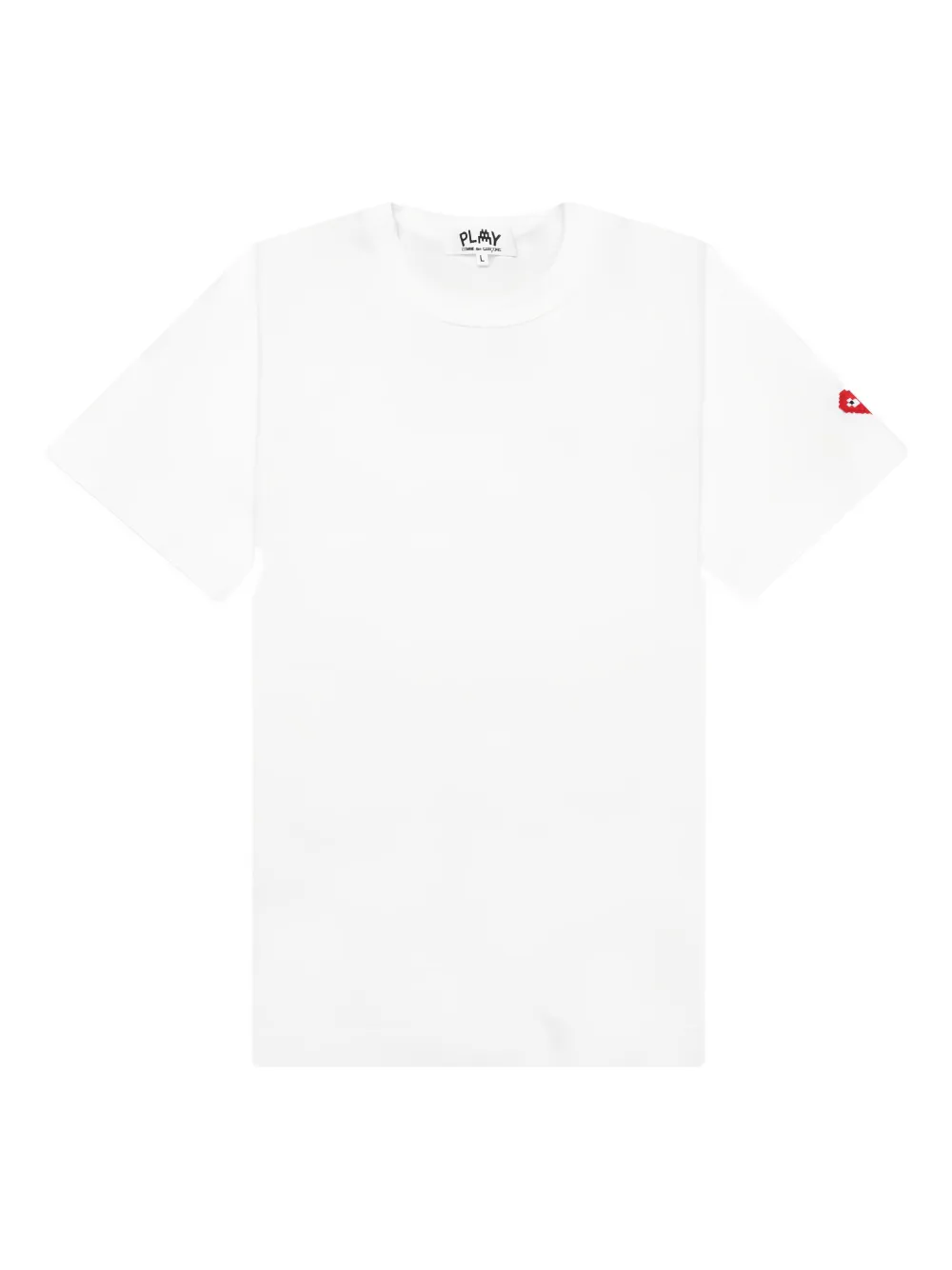 Comme Des Garçons Play x the Artist Invader cotton T-shirt | White | Image 1