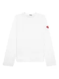 Comme Des Garçons Play x The Artist Invader long-sleeve T-shirt - White