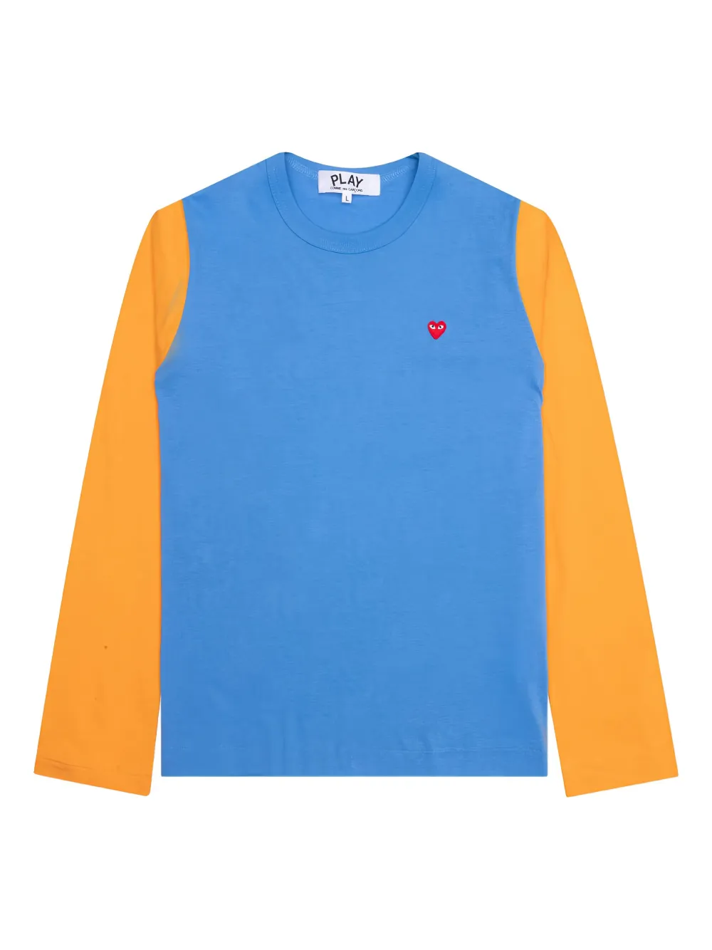 Comme Des Garçons Play long-sleeve T-shirt | Blue | Image 1