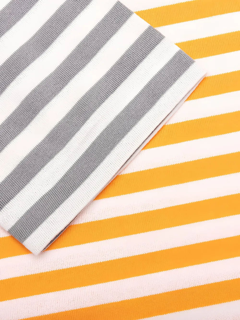 Comme Des Garçons Play Gestreept T-shirt Geel