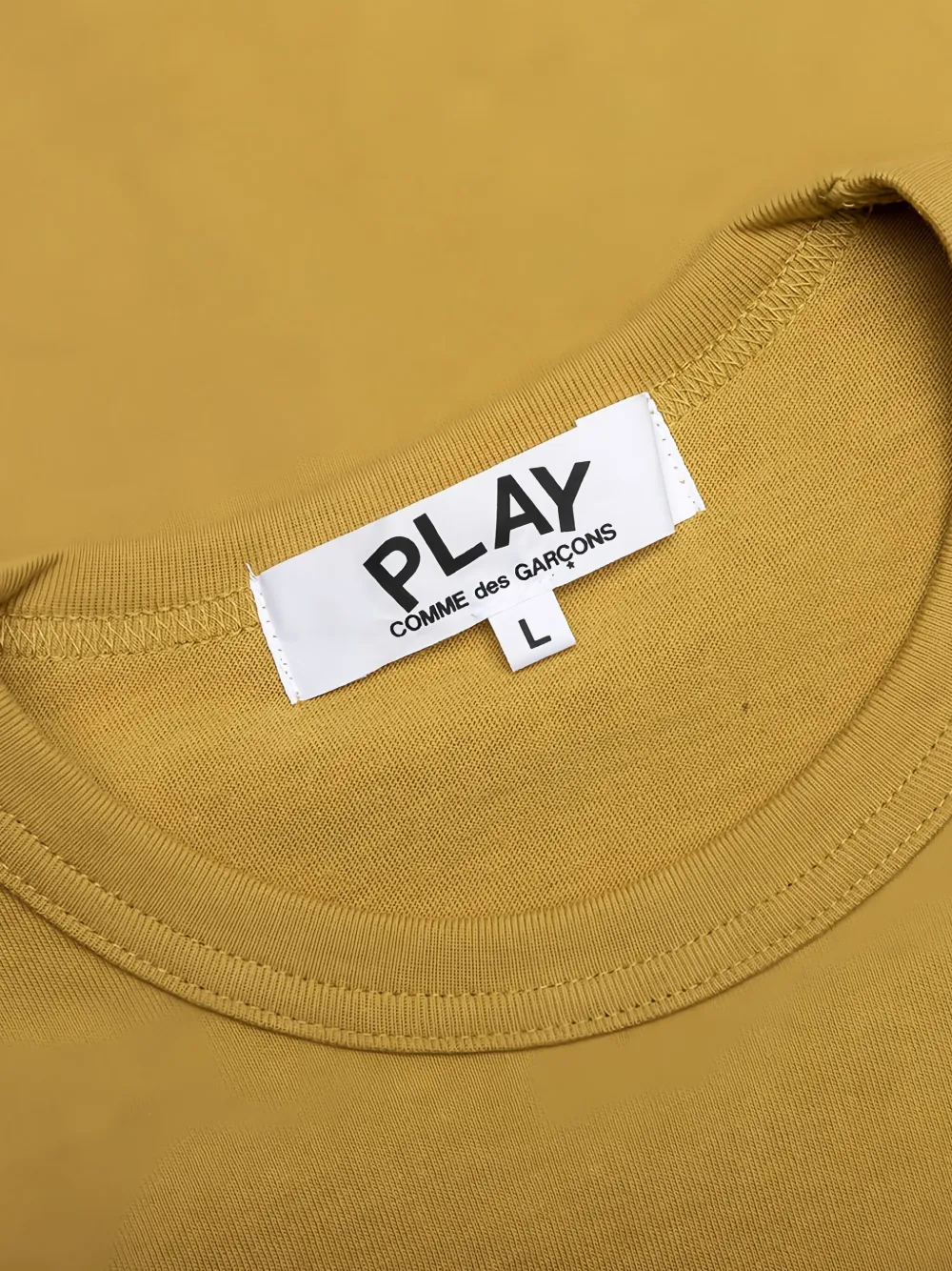 Comme Des Garçons Play T-shirt met hartlogo Groen