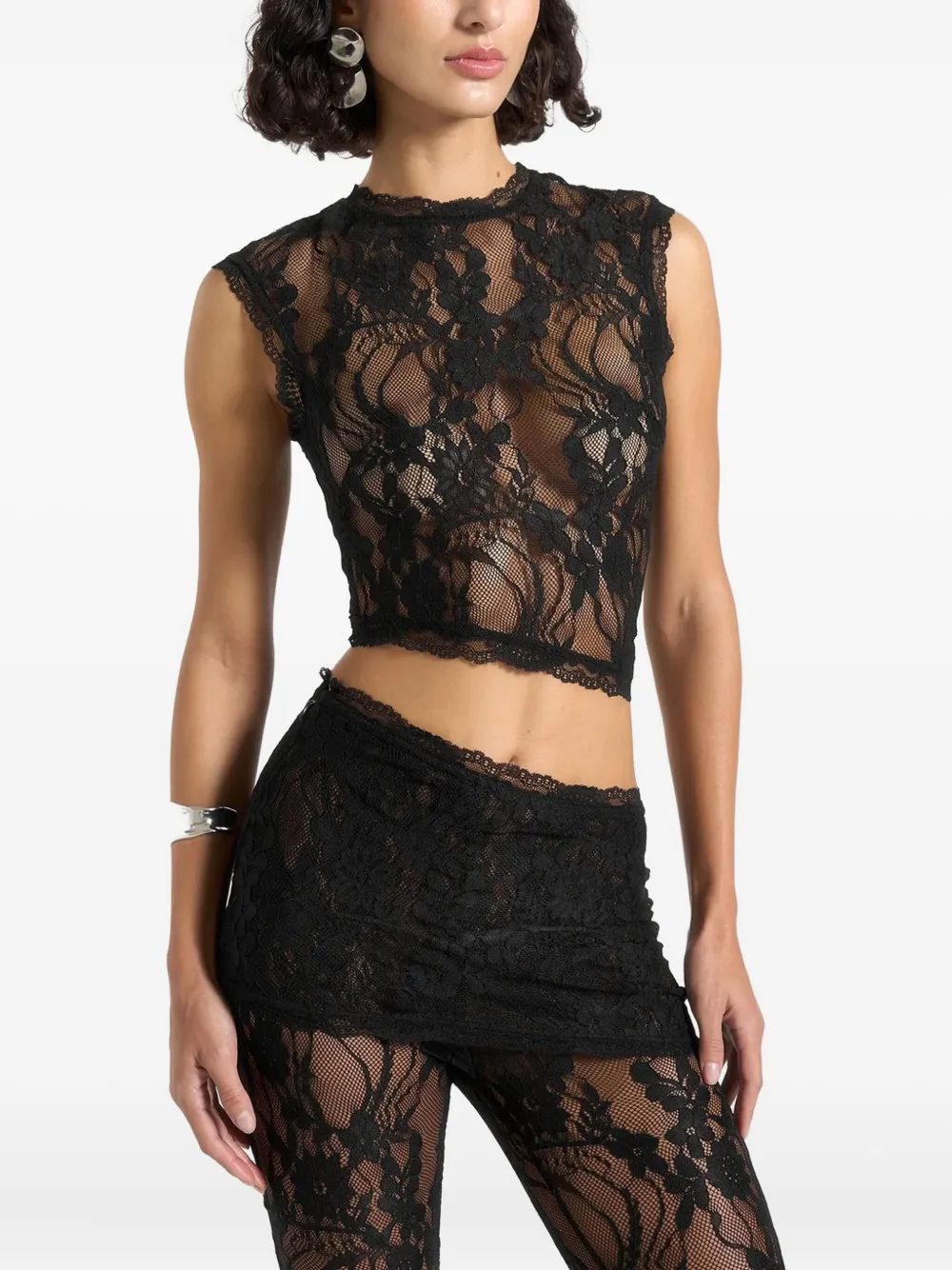 Manière De Voir Eugenie floral-lace top | Blouses | Image 2