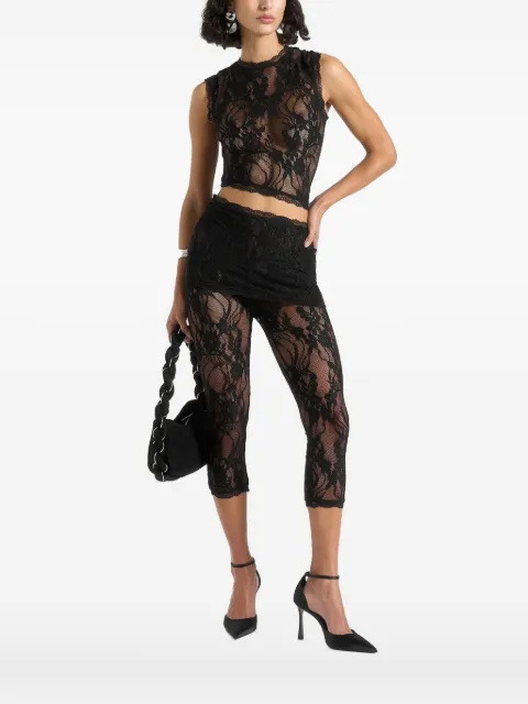 Manière De Voir Eugenie floral-lace top