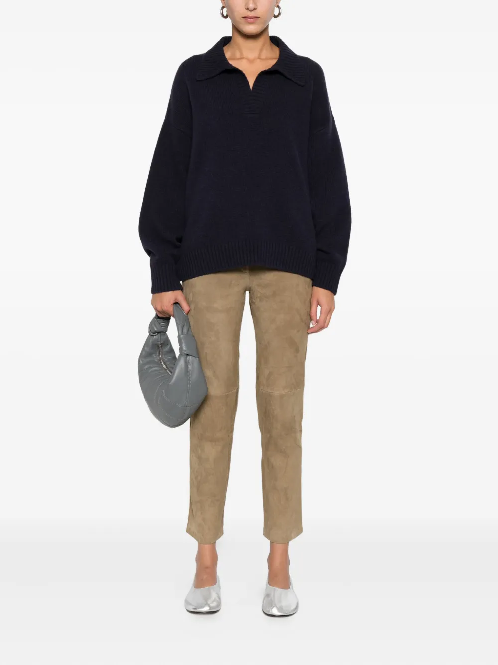 Hemisphere suede trousers | Straight-Leg Pants | Image 2