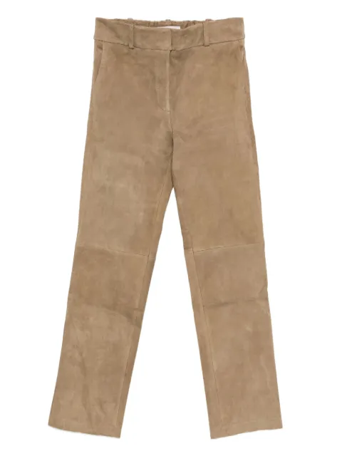Hemisphere suede trousers