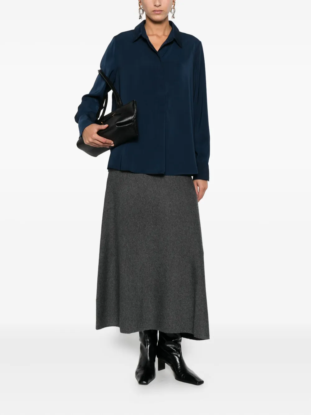 Hemisphere long-sleeved blouse | Blouses | Image 2